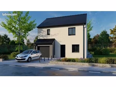 projet de construction d'une maison 87.2 m² avec terrain à bois-l'eveque (76)