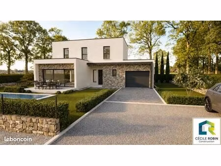 projet de construction d'une maison 120 m² avec terrain à grenay (38)