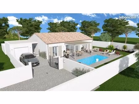 projet de construction d'une maison 75 m² avec terrain à guzargues (34)