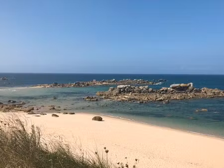 ensemble de deux maisons bord de mer