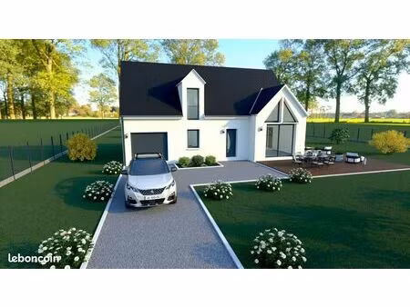projet de construction d'une maison 107 m² avec terrain à sauchay (76)
