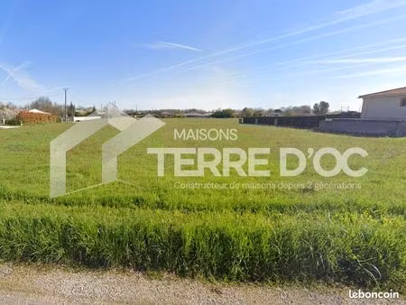 terrain 820 m² montbeton