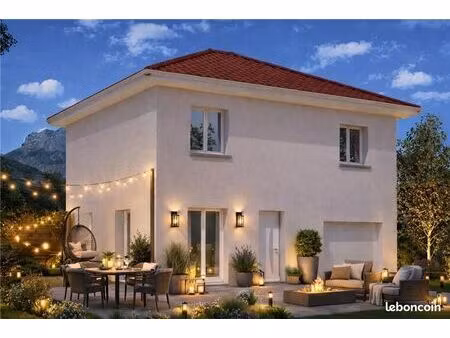 projet de construction d'une maison 81 m² avec terrain à jarrie (38)