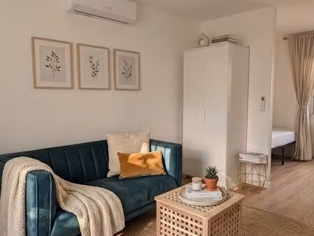 studio meublé 22 m² avec terrasse privative