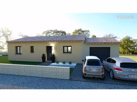 projet de construction d'une maison 85 m² avec terrain à balaruc-le-vieux (34)