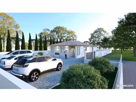 projet de construction d'une maison 60 m² avec terrain à lapalud (84)