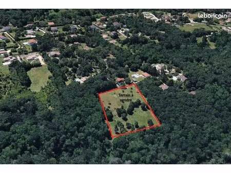 terrain constructible - secteur vignarnaud - 4 600m²