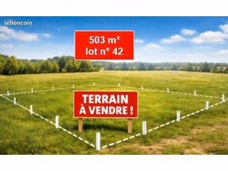 terrain 503 m² savenes