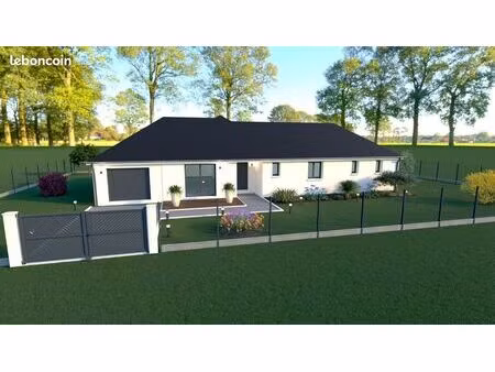 projet de construction d'une maison 123 m² avec terrain à cany-barville (76)