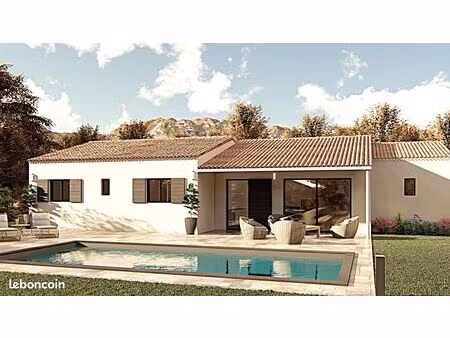 villa 90m² avec garage sur 450m² a carpentras