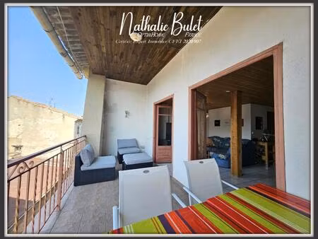 maison de village 4 chambres avec garage et terrasse – saint-chinian