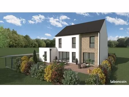 projet de construction d'une maison 157 m² avec terrain à melesse (35)
