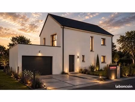 projet de construction d'une maison 115 m² avec terrain à baye (29)