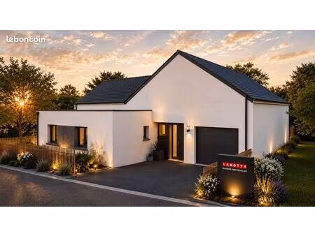 projet de construction d'une maison 127 m² avec terrain à briec (29)