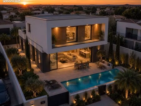 rare à lattes - projet de villa contemporaine 120 m²