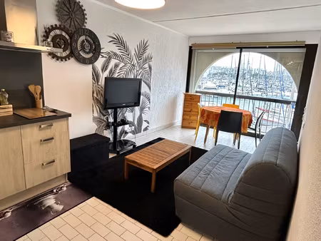 carnon  magnifique studio cabine disponible à l'année !