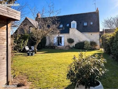 maison de caractère rénovée avec jardin à moins de 20 min de tours