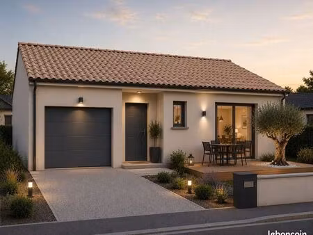 maison 75 m² avec terrain à vouille