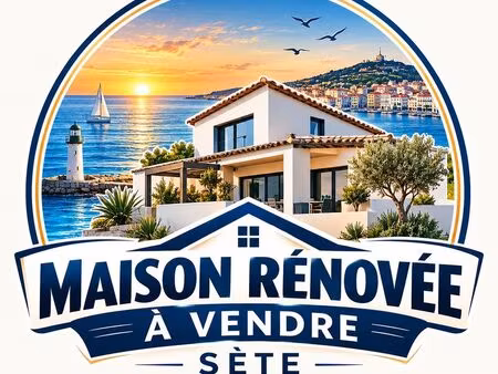 maison rénovée avec garage & jardin