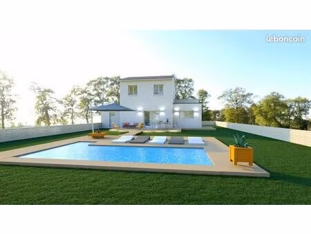 projet de construction d'une maison 120 m² avec terrain à violes (84)