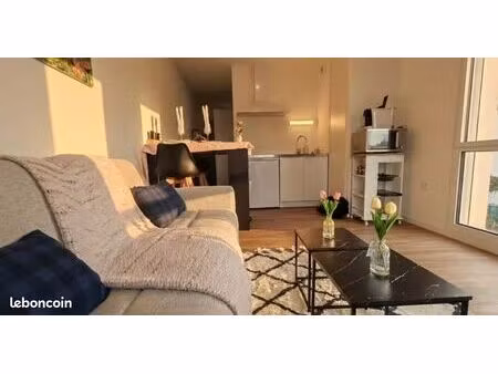 studio moderne meublé 25m2 – résidence neuve – quartier moulin blanc – brest