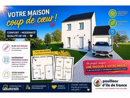 pavillon 4 pièces 85 m²
