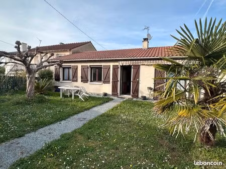 maison plain-pied  4 pièces avec garage et cellier  trois-cités  secteur grand maison