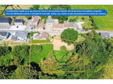 beau terrain de ± 20 ares plein sud - au cœur de lesve