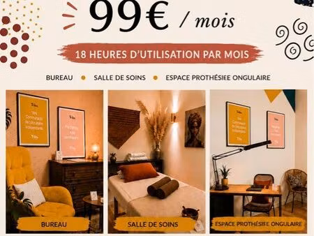 bureau / salle de soin à louer tribu la coloc’