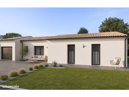 maison de 83.85 m² sur un terrain de 1960 m² à antigny en vienne (86)