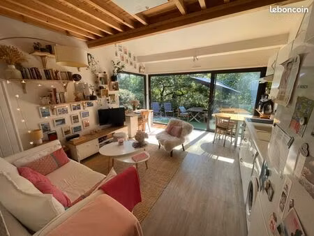 maisonnette 34+10m2 dans la pinede au coeur du golf de l'ardilouse à lacanau océan