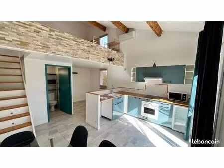 location à l’année villa 33 m2 dans résidence les cabrols