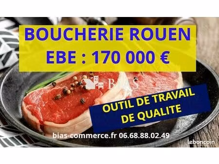 boucherie 110 m² rouen