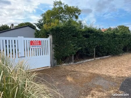 terrain constructible 335 m2 biscarrosse
