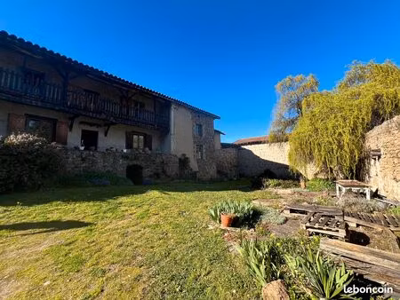 maison en pierre 4 chambres – terrain – dépendances
