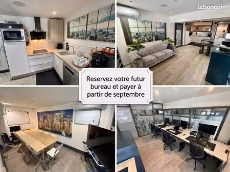 location plusieurs bureaux à partie de 10 m2