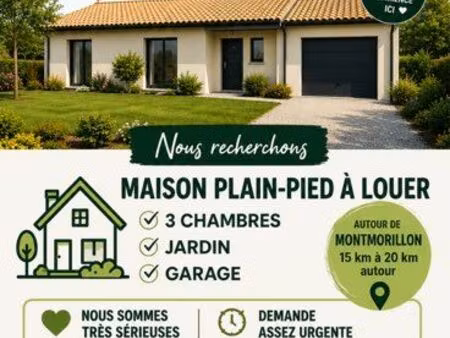 on recherche une maison à louer