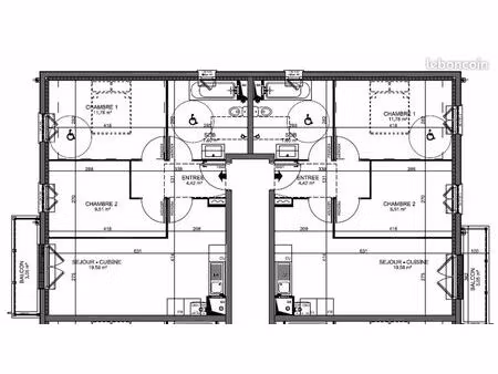 spécial investisseur lot 2 appartements melun gare