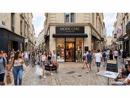 commerce habillement/textile 45 m²