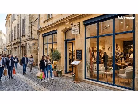 commerce mobilier/décoration 160 m²