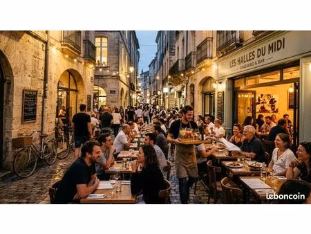 fonds de commerce restaurant  bar 60 m²