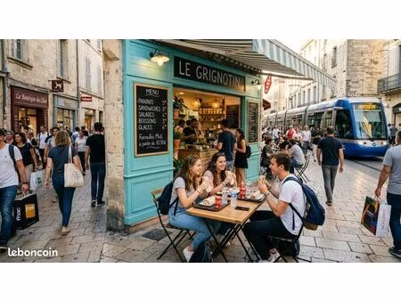 fonds de commerce snack 30 m²