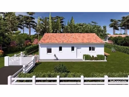 projet de construction d'une maison 84.93 m² avec terrain à bougue (40)