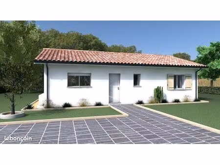 projet de construction d'une maison 80 m² avec terrain à saint-avit (40)