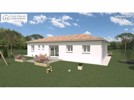 projet de construction d'une maison 94.95 m² avec terrain à saint-andre-de-cubzac (33)
