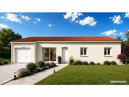 projet de construction d'une maison 104 m² avec terrain à oradour-sur-glane (87)
