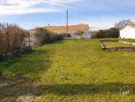 particulier vend terrain à bâtir de 214m2 sur brétignolles sur mer avec cu opérationnel