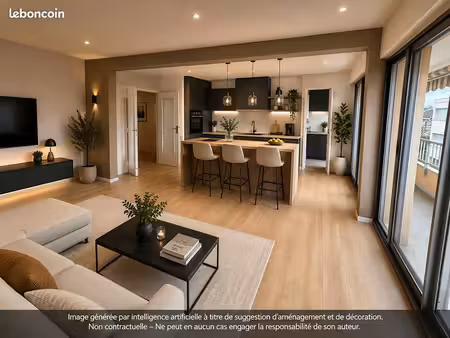 appartement 3 pièces 74 m²