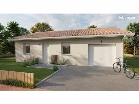projet de construction d'une maison 75 m² avec terrain à oradour-sur-glane (87)