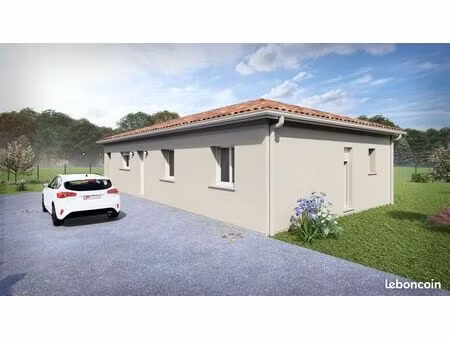 projet de construction d'une maison 100 m² avec terrain à serres-gaston (40)